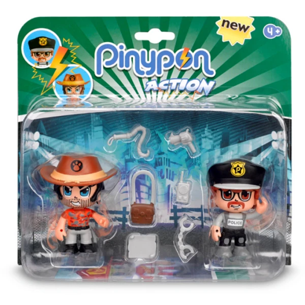 PINYPON ACTION ΦΙΓΟΥΡΕΣ 2PACK - 2 ΣΧΕΔΙΑ