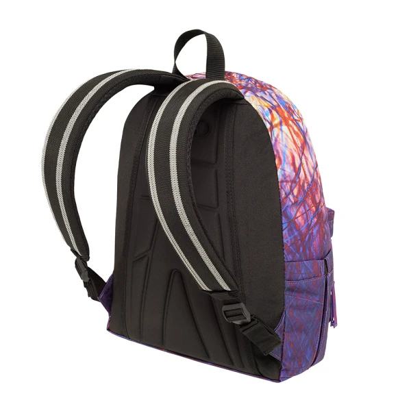 POLO 2024 BACKPACK ORIGINAL CRAFT WITH SCARF PURPLE-YELLOW