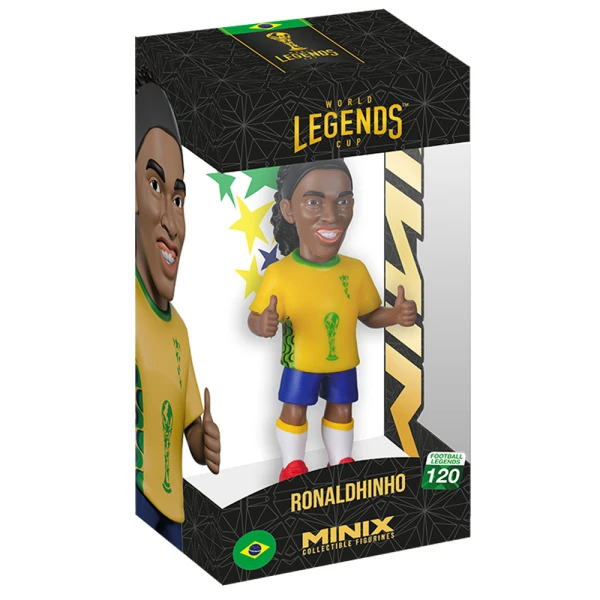 MINIX LEGENDS WORLD CUP ΒΡΑΖΙΛΙΑ ΦΙΓΟΥΡΑ 12 cm RONALDHINHO