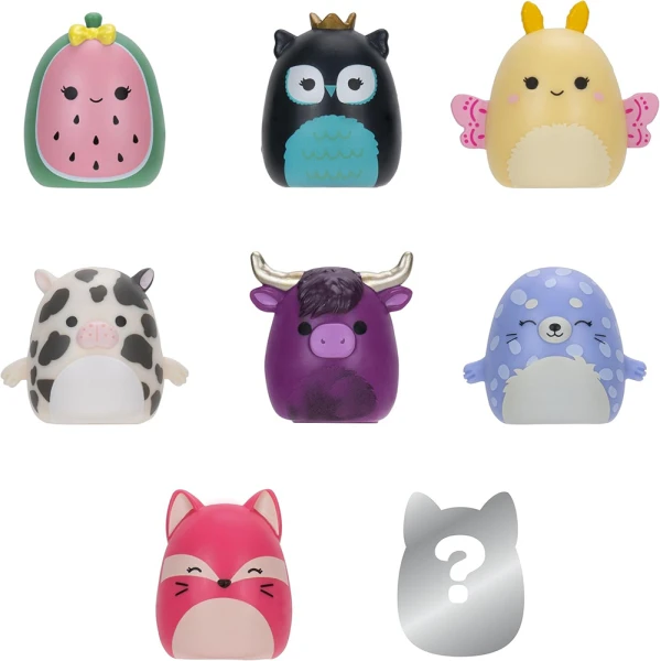 SQUISH-A-LONGS SQUISHMALLOWS ΣΕΤ 8 τεμ. W2 ΦΙΓΟΥΡΕΣ & ΑΞΕΣΟΥΑΡ