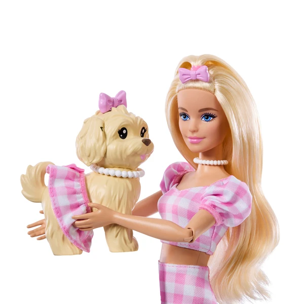 BARBIE TWINNING LOOKS ΚΟΥΚΛΑ BARBIE ΚΑΙ ΣΚΥΛΑΚΙ ΑΣΟΡΤΙ ΕΜΦΑΝΙΣΗ