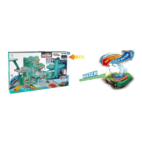 SANITATION STATION SET WITH AIRCRAFT SOUND AND LIGHT