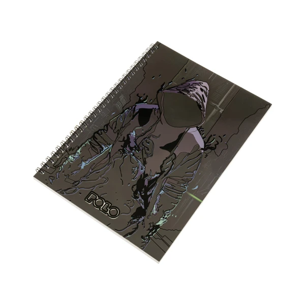 POLO 2026 SPIRAL NOTEBOOK DESIGN A4 2 SUBJECTS HACKER