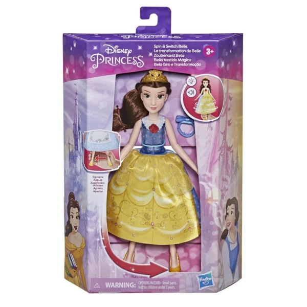 DISNEY PRINCESS ΚΟΥΚΛΑ STYLE SWITCH BELLE