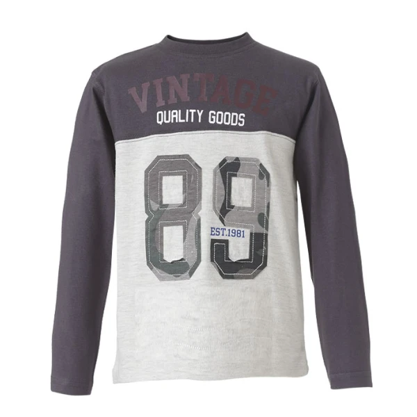 ENERGIERS BEBE BLOUSE CHARCOAL