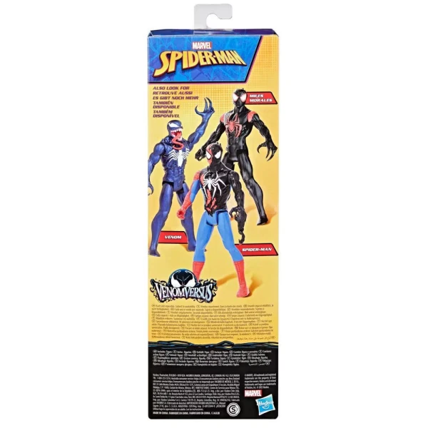 MARVEL SPIDERMAN VENOMVERSUS TITAN HERO SERIES ΦΙΓΟΥΡΑ SPIDERMAN
