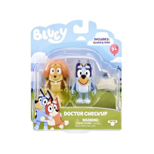 BLUEY S2 FIGURES 2 PACK W4 - 2 DESIGNS
