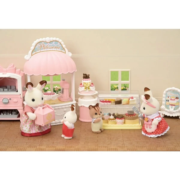 THE SYLVANIAN FAMILIES VILLAGE CAKE SHOP STARTER SET
