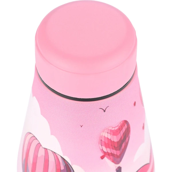 ESTIA HOME ART THERMAL TRAVEL FLASK 500ml - LOVE ASCEND