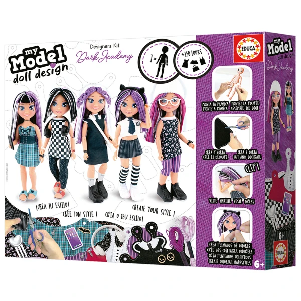 EDUCA MY MODEL DOLL DESIGN DARK ACADEMY