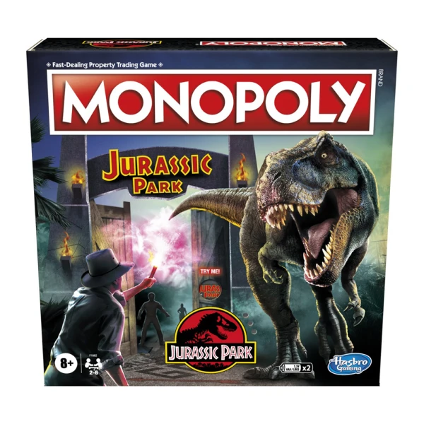 BOARD GAME MONOPOLY JURASSIC PARK