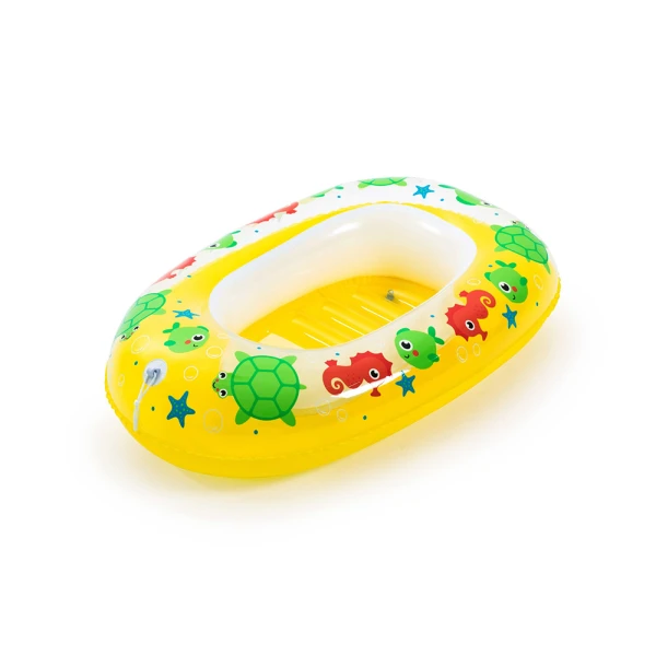 BESTWAY ΦΟΥΣΚΩΤΗ ΠΑΙΔΙΚΗ ΒΑΡΚΟΥΛΑ KIDDIE RAFT 102X69 εκ. - ΚΙΤΡΙΝΗ