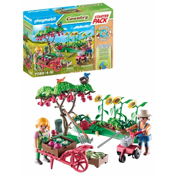 PLAYMOBIL COUNTRY STARTER PACK ΛΑΧΑΝΟΚΗΠΟΣ