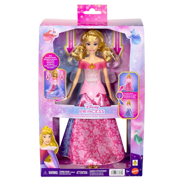 DISNEY PRINCESS TRASFORMING SLEEPING BEAUTY