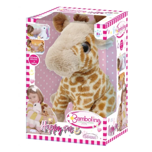 BAMBOLINA HAPPY PETS ΔΙΑΔΡΑΣΤΙΚΟ ΛΟΥΤΡΙΝΟ DORIS Η ΚΑΜΗΛΟΠΑΡΔΑΛΗ