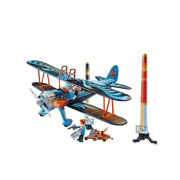 PLAYMOBIL AIR STUNT SHOW ΔΙΠΛΑΝΟ ΦΟΙΝΙΚΑΣ