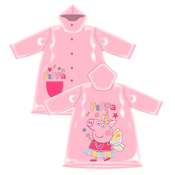 PVC RAINCOAT PEPPA PIG FTY PINK