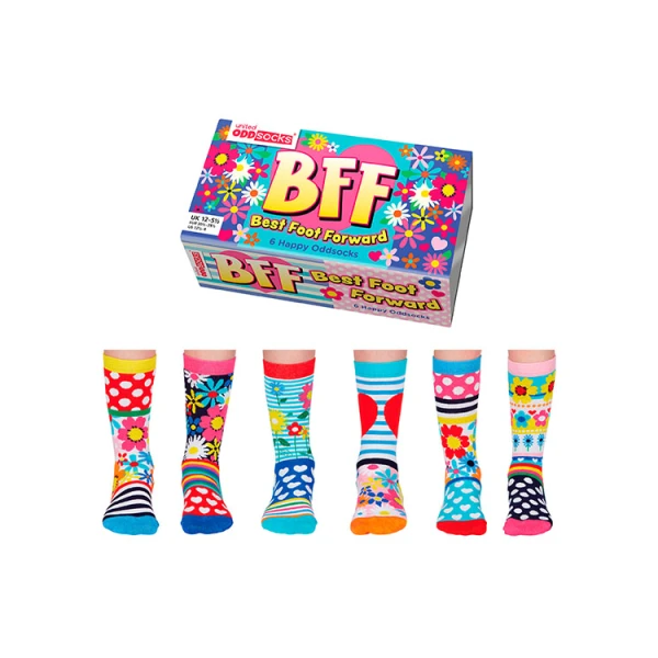KIDS SOCKS No 30.5-38.5 SET 6 pieces BFF