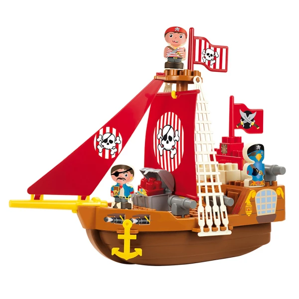 ECOIFFIER A BRICK PIRATE SHIP