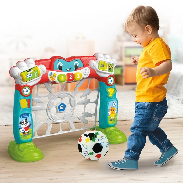 BABY CLEMENTONI ΒΡΕΦΙΚΟ ΠΑΙΧΝΙΔΙ ΓΚΟΛΑΚΙΑΣ ΜΙΛΑΕΙ ΕΛΛΗΝΙΚΑ