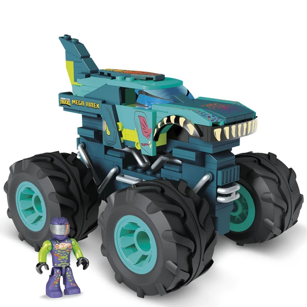 MEGA BLOKS HOT WHEELS MONSTER TRUCKS ΟΧΗΜΑ MEGA WREX 187 τεμ.