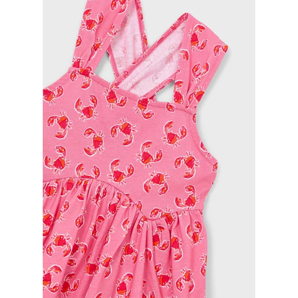 MAYORAL DRESS WITH PRINTS GERANIUM 