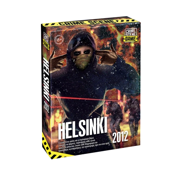AS GAMES ΕΠΙΤΡΑΠΕΖΙΟ ΠΑΙΧΝΙΔΙ CRIME SCENE HELSINKI 2012 ΓΙΑ ΗΛΙΚΙΕΣ 18+ ΧΡΟΝΩΝ ΚΑΙ 1+ ΠΑΙΚΤΕΣ
