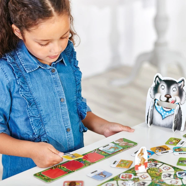 ORCHARD TOYS BOARD GAME WHAT\'S THE TIME Mr. WOLF?