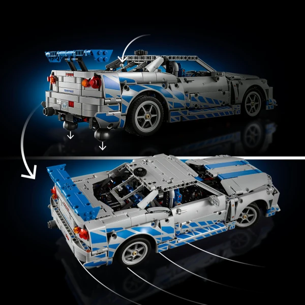 LEGO® TECHNIC™ 2 FAST 2 FURIOUS NISSAN SKYLINE GT-R (R34) CAR