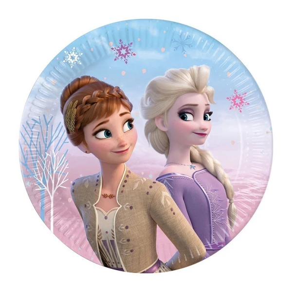 MEDIUM PLATES 20 cm 8 pcs FROZEN 2 NEXT GENERATION