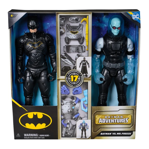 BATMAN ADVENTURES ΣΕΤ ΜΑΧΗΣ BATMAN vs MR. FREEZE ΜΕ ΑΞΕΣΟΥΑΡ
