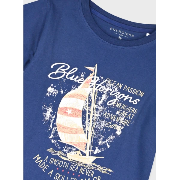 ENERGIERS BLOUSE BOY BEBE NAVY BLUE