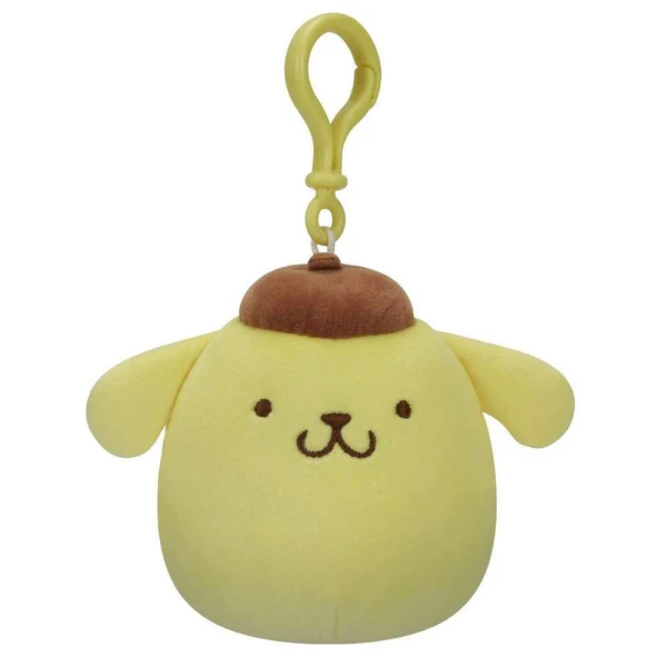 SQUISHMALLOWS SANRIO ΛΟΥΤΡΙΝΟ ΜΠΡΕΛΟΚ 9 εκ. - POMPOMPURIN