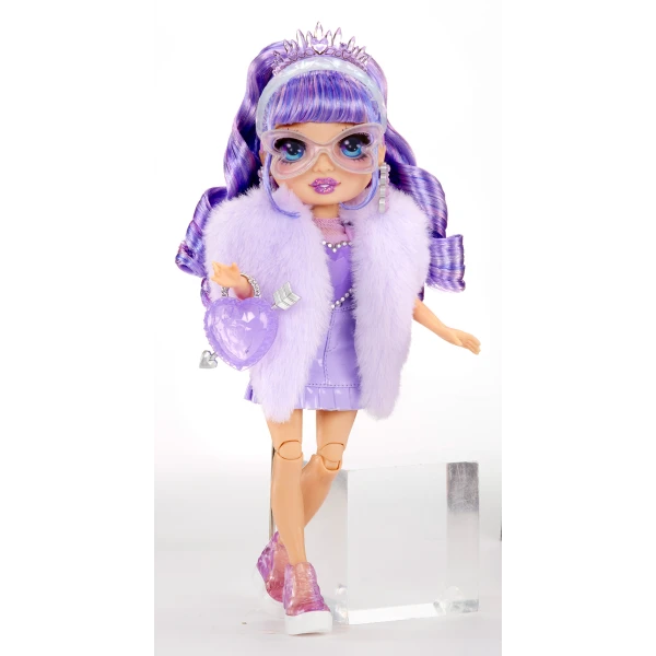RAINBOW HIGH CREATIVE CRYSTALS FASHION DOLL - VIOLET