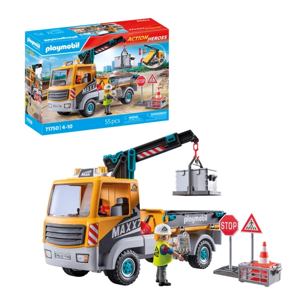 PLAYMOBIL ACTION HEROES ΦΟΡΤΗΓΟ ΜΕ ΓΕΡΑΝΟ