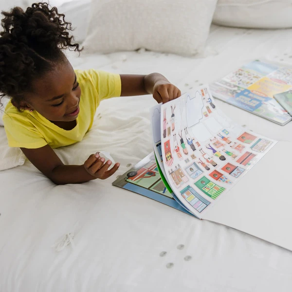 MELISSA & DOUG ΕΠΑΝΑΧΡΗΣΙΜΟΠΟΙΟΥΜΕΝΑ ΑΥΤΟΚΟΛΛΗΤΑ - 3 ΣΧΕΔΙΑ