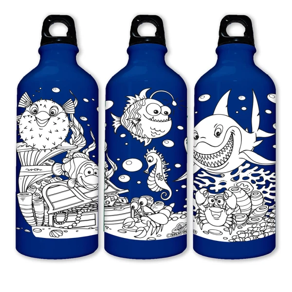 SPLAT PLANET SEA LIFE COLOUR-IN BOTTLE