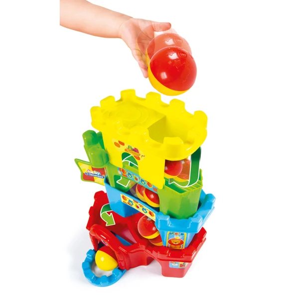 BABY CLEMENTONI PLAY FOR FUTURE BABY TODDLER TOY BALL DROP CASTLE FOR 10-36 MONTHS