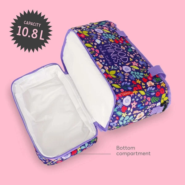 LEGAMI LUNCH BAG  10.8L - FLOWERS