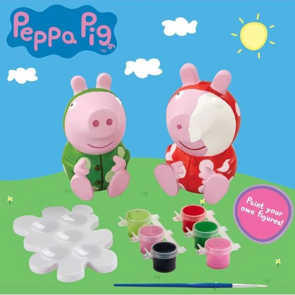 PEPPA PIG ΦΙΓΟΥΡΕΣ ΓΙΑ ΖΩΓΡΑΦΙΚΗ 2PACK