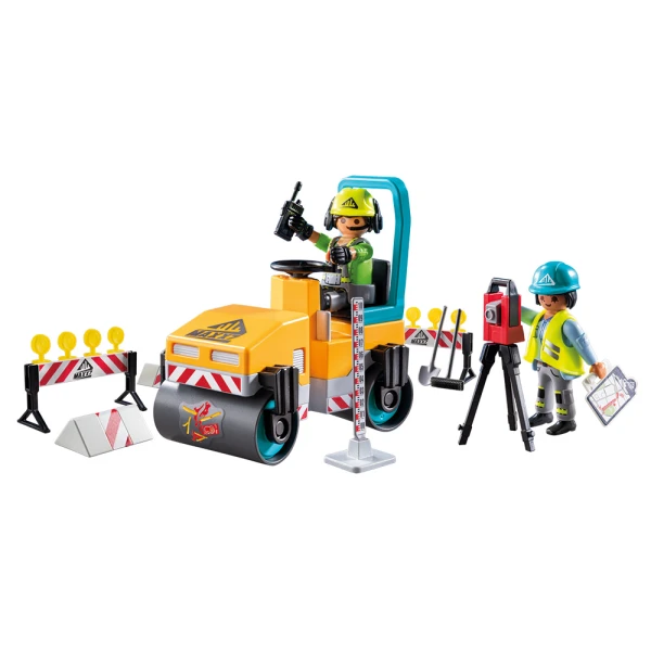 PLAYMOBIL ACTION HEROES ΟΔΟΣΤΡΩΤΗΡΑΣ ΚΑΙ ΕΡΓΑΤΕΣ