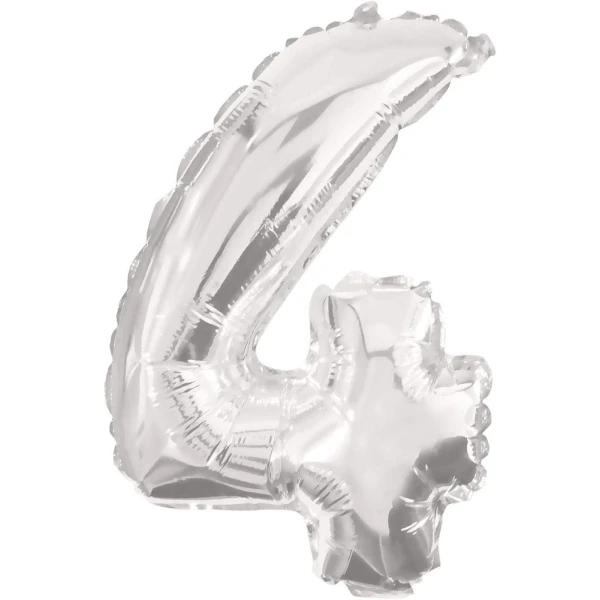 ΜΠΑΛΟΝΙ ΑΣΗΜΙ FOIL 10 cm No 4