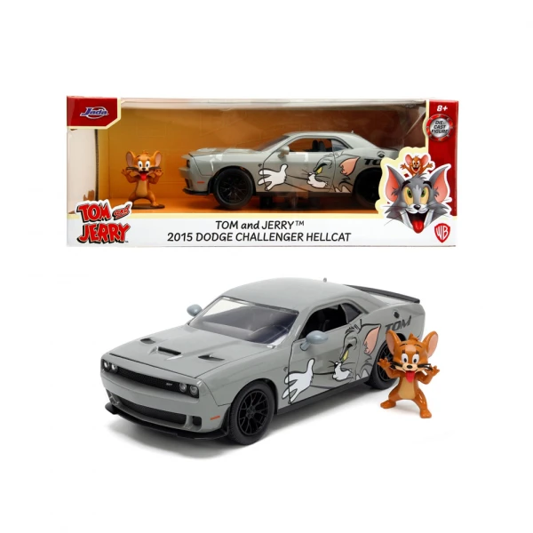 TOM & JERRY 2015 DODGE CHALLENGER HELLCAT 1:24