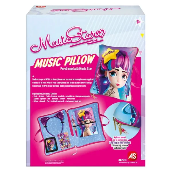 MUSIC STAR MUSICAL PILLOW