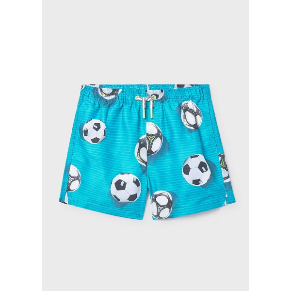 MAYORAL SWIMSUIT PRINTED TURQUOISE 
