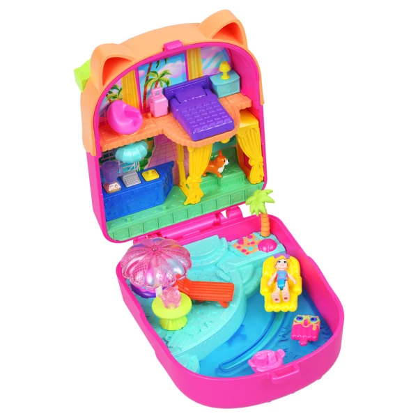 POLLY MINI - Ο ΚΟΣΜΟΣ ΤΗΣ POLLY ΣΕΤΑΚΙ - KITTY POPSICLE RESORT COMPACT
