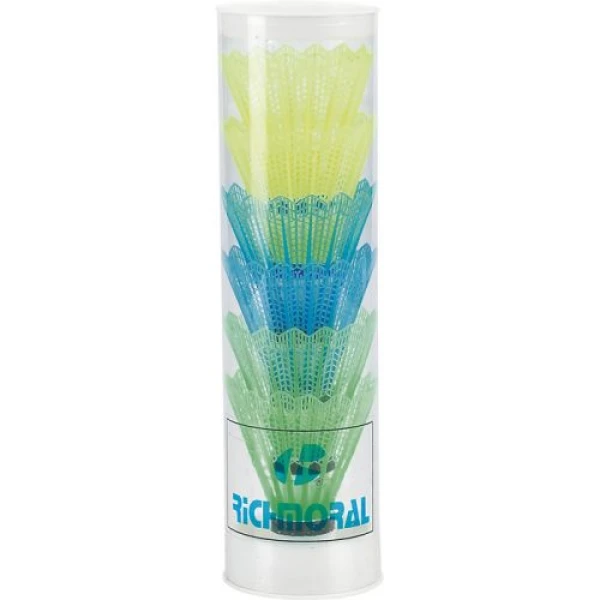 BADMINTON 42079 BALLS PLASTIC WINGS SET 6 pcs.