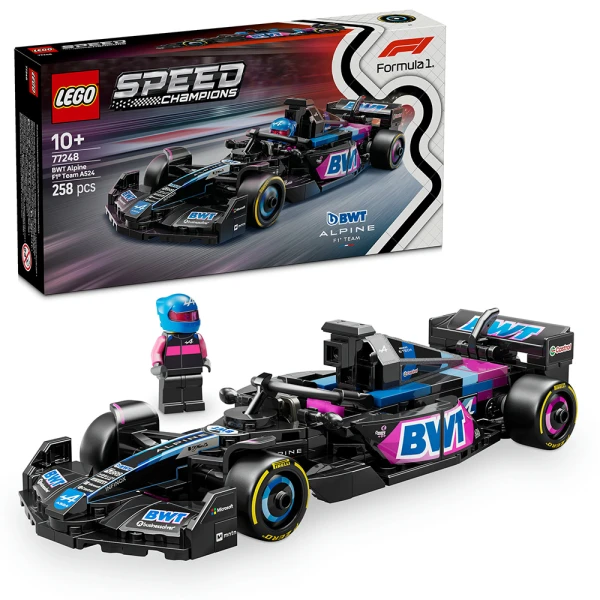 LEGO® SPEED CHAMPIONS BWT ALPINE F1® TEAM A524 RACE CAR