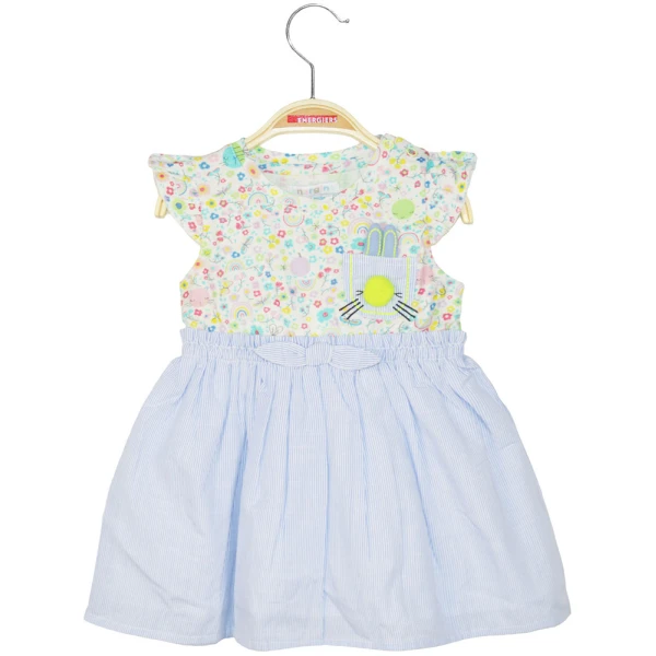 ENERGIERS BABY GIRL DRESS STRIPES