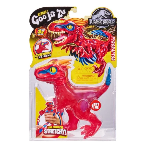 FIGURES GOO JIT ZU JURASSIC - 2 DESIGNS
